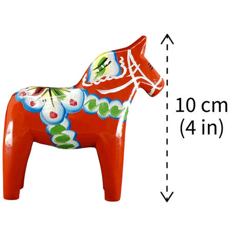 Dala Horse: Red Swedish Dala Horse | Handcrafted by Nils Olsson in Sweden