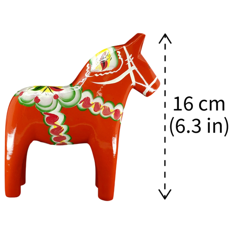Dala Horse: Red Swedish Dala Horse | Handcrafted by Nils Olsson in Sweden