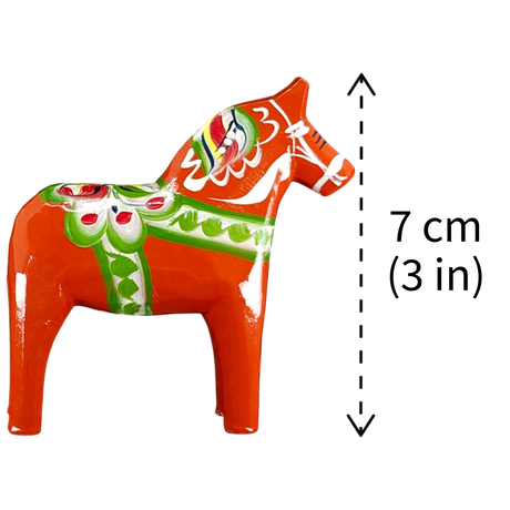 Dala Horse: Red Swedish Dala Horse | Handcrafted by Nils Olsson in Sweden
