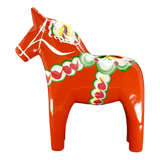 Dala Horse: Nils Olsson Red Swedish Dala Horse | Handcrafted in Nusnäs