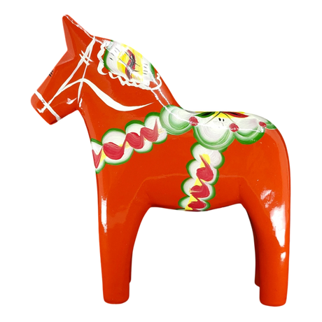Dala Horse: Nils Olsson Red Swedish Dala Horse | Handcrafted in Nusnäs
