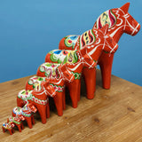 Dala Horse: Nils Olsson Red Swedish Dala Horse | Handcrafted in Nusnäs