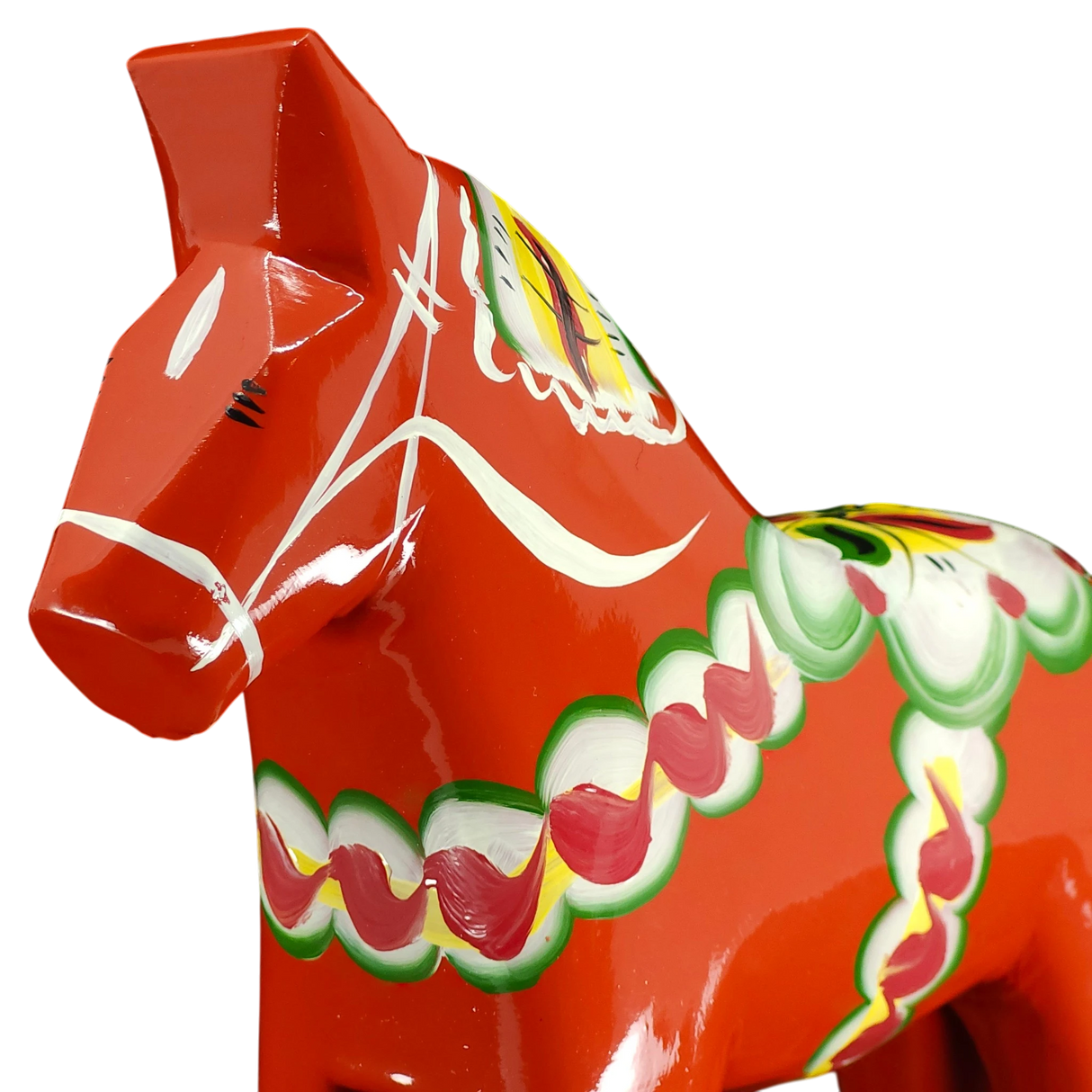 Dala Horse: Nils Olsson Red Swedish Dala Horse | Handcrafted in Nusnäs