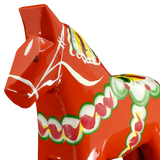 Dala Horse: Nils Olsson Red Swedish Dala Horse | Handcrafted in Nusnäs