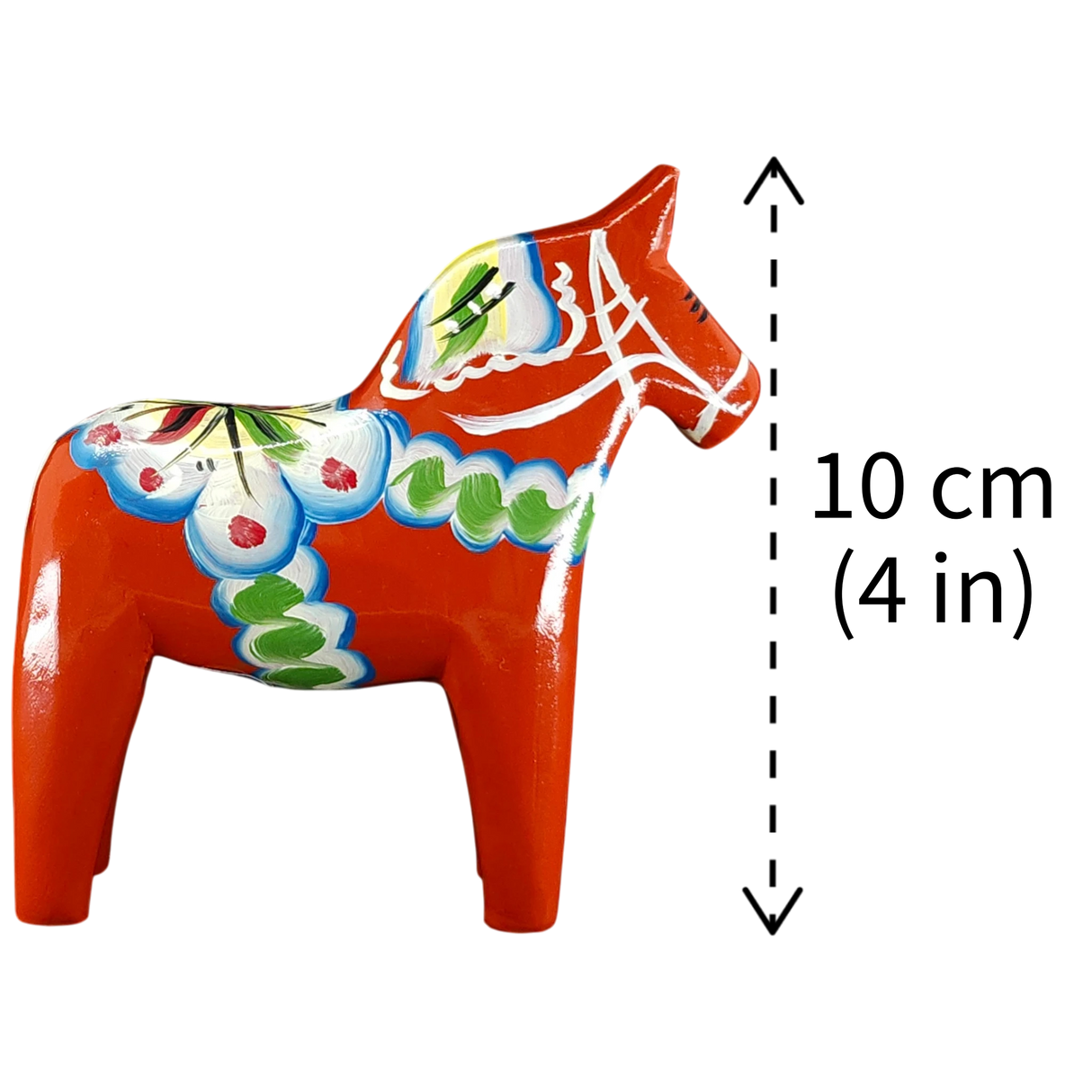 Dala Horse: Nils Olsson Red Swedish Dala Horse | Handcrafted in Nusnäs