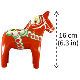 Dala Horse: Nils Olsson Red Swedish Dala Horse | Handcrafted in Nusnäs