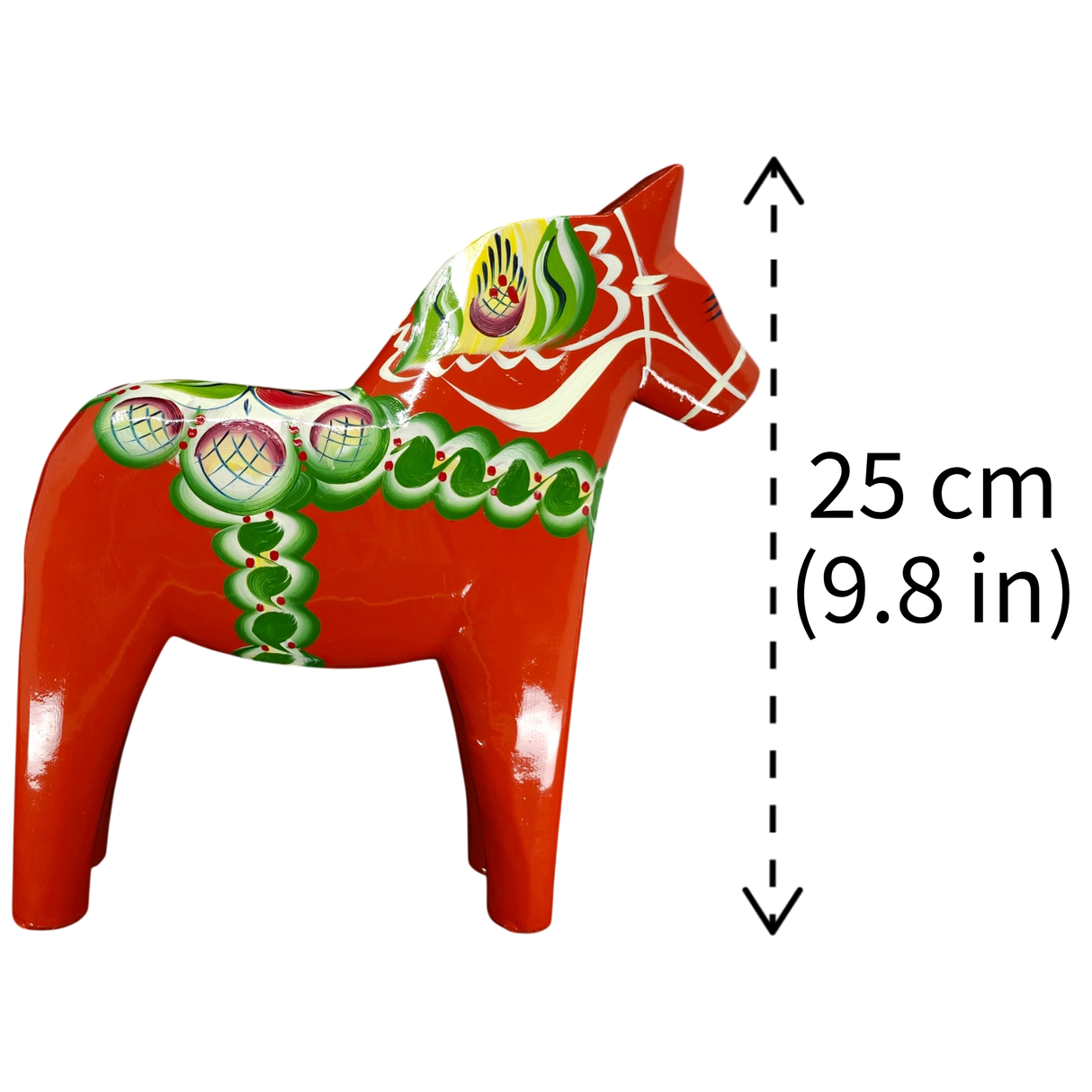 Dala Horse: Nils Olsson Red Swedish Dala Horse | Handcrafted in Nusnäs