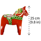 Dala Horse: Nils Olsson Red Swedish Dala Horse | Handcrafted in Nusnäs