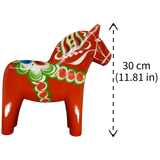 Dala Horse: Nils Olsson Red Swedish Dala Horse | Handcrafted in Nusnäs