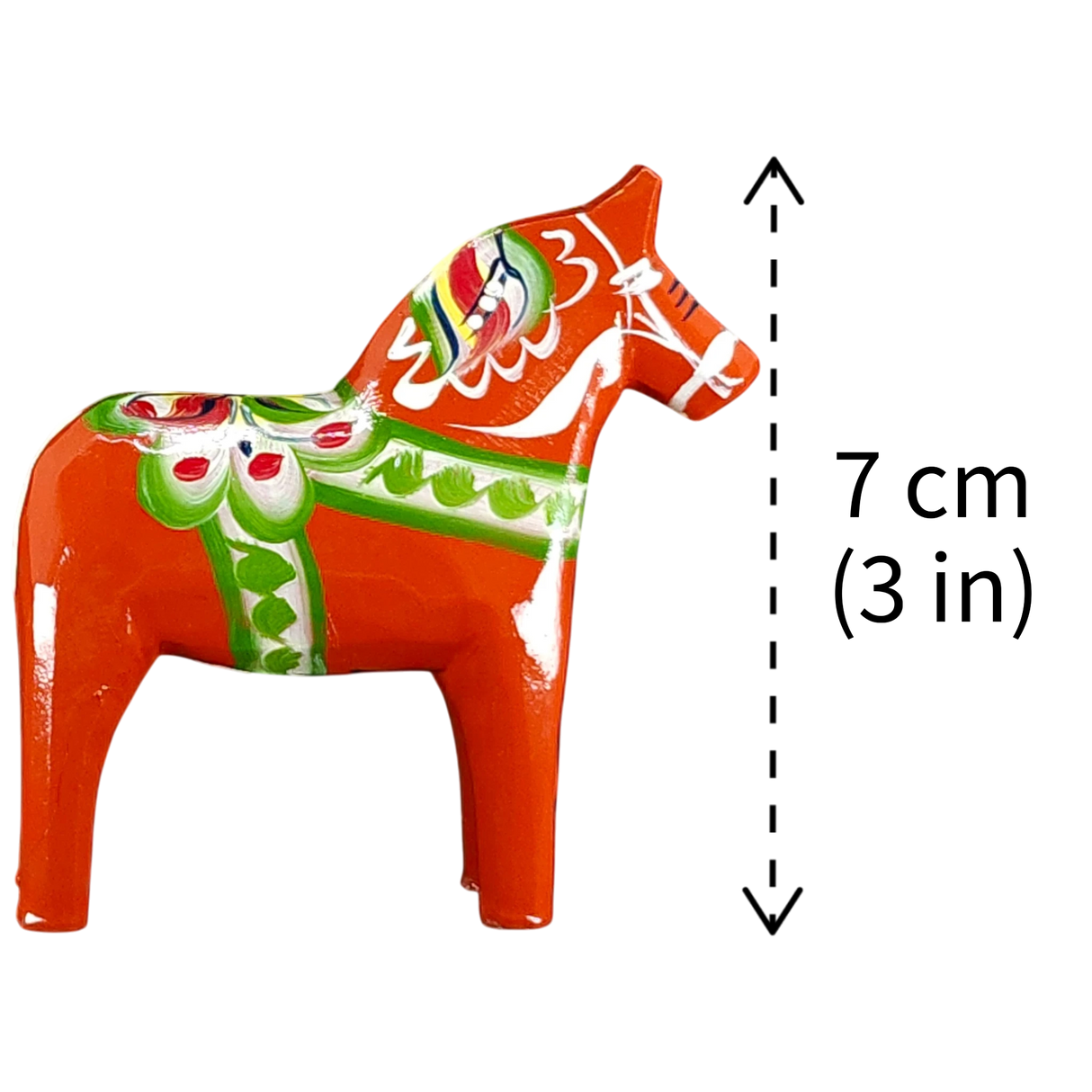 Dala Horse: Nils Olsson Red Swedish Dala Horse | Handcrafted in Nusnäs