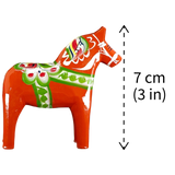 Dala Horse: Nils Olsson Red Swedish Dala Horse | Handcrafted in Nusnäs