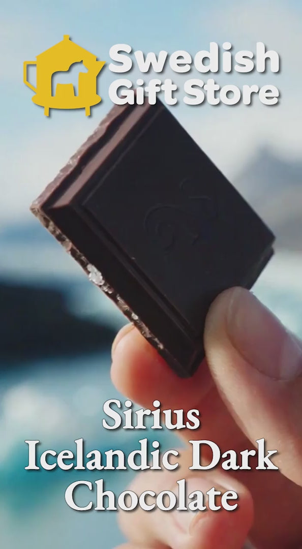 Candy: Sirius Icelandic Chocolate - 70% Dark Chocolate with Sea Salt - Single (100g)