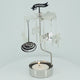 Candle Holder: Pluto Design Like a Swede Rotary Candle Holder Silver