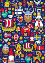 Puzzle: Nordic Love 1000 Piece "Something's Amiss!" PuzzleTwist Jigsaw Puzzle by Cindy Lindgren