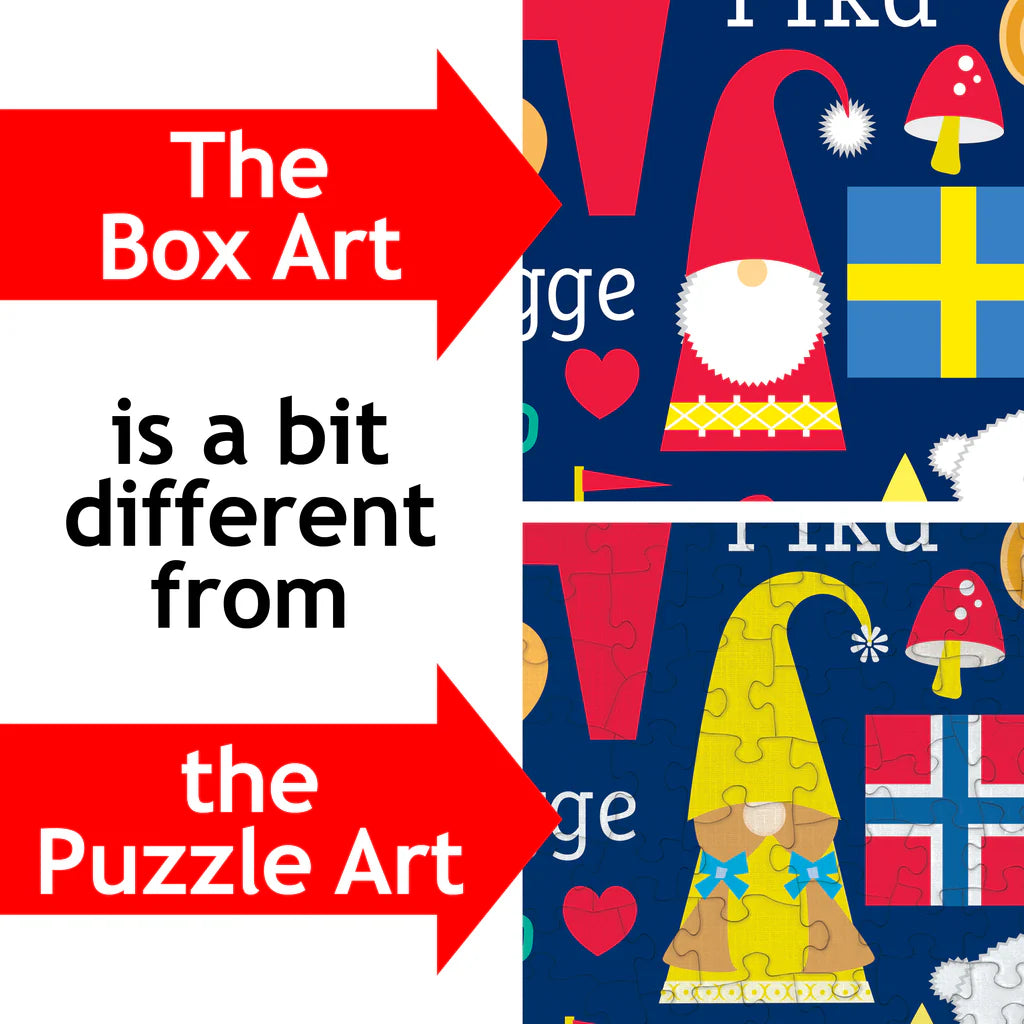 Puzzle: Nordic Love 1000 Piece "Something's Amiss!" PuzzleTwist Jigsaw Puzzle by Cindy Lindgren