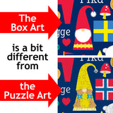 Puzzle: Nordic Love 1000 Piece "Something's Amiss!" PuzzleTwist Jigsaw Puzzle by Cindy Lindgren