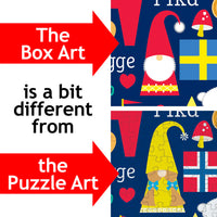 Puzzle: Nordic Love 1000 Piece "Something's Amiss!" PuzzleTwist Jigsaw Puzzle by Cindy Lindgren