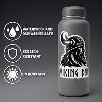Nordic Sticker: Viking DNA Sticker – Unleash Your Inner Warrior (3.45 x 4 Inches)