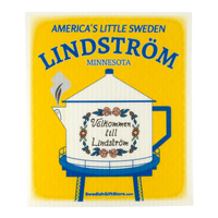 Dishcloth: Lindström Water Tower Swedish Dishcloth