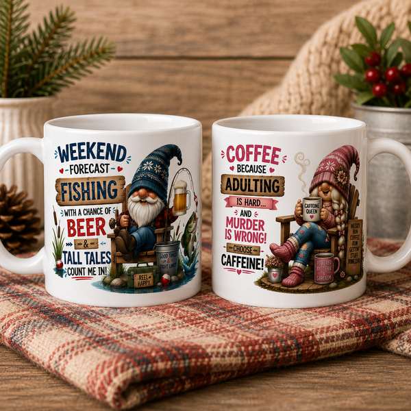 Troll & Gnome Mugs by Northstar Mugs