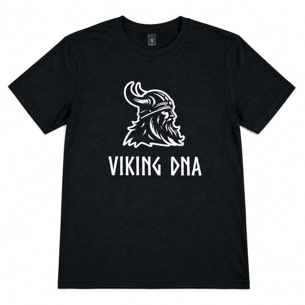 Tee: Nordic Viking DNA Heritage Tee – Black or Gray