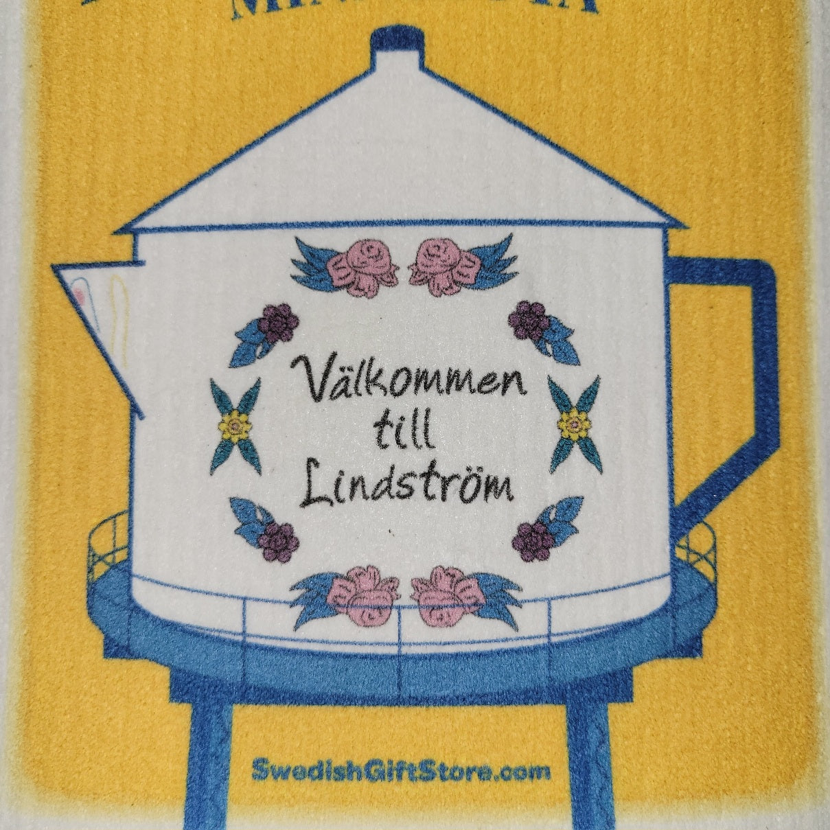 Dish Cloth: Lindstrom Water Tower