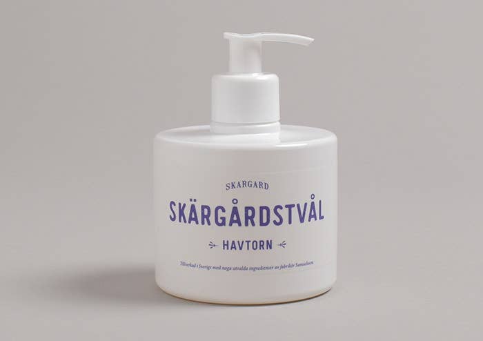 Soap: Skärgårdstvål Havtorn liquid soap (Sea Buckthorne)