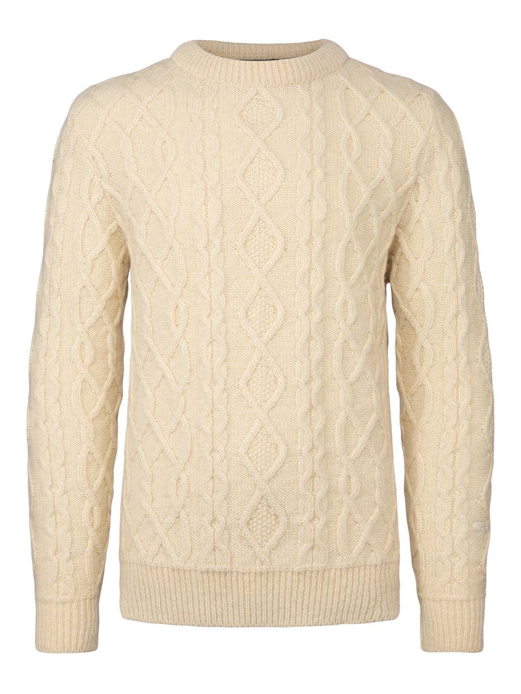 Sweater: Tórshavn Aran Off-white