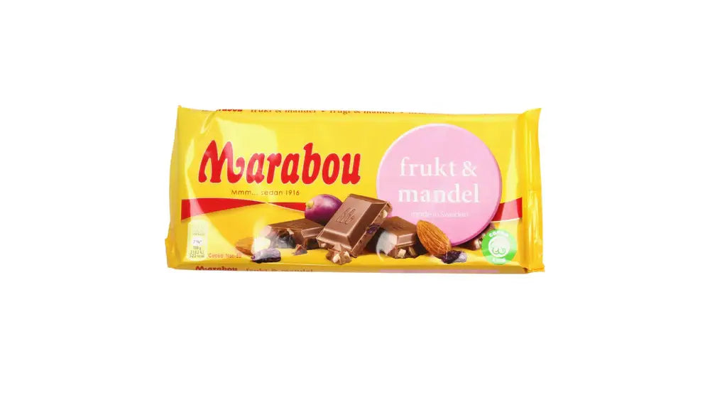 Candy: Frukt Mandel (Fruit and Almonds) - Marabou (200g)
