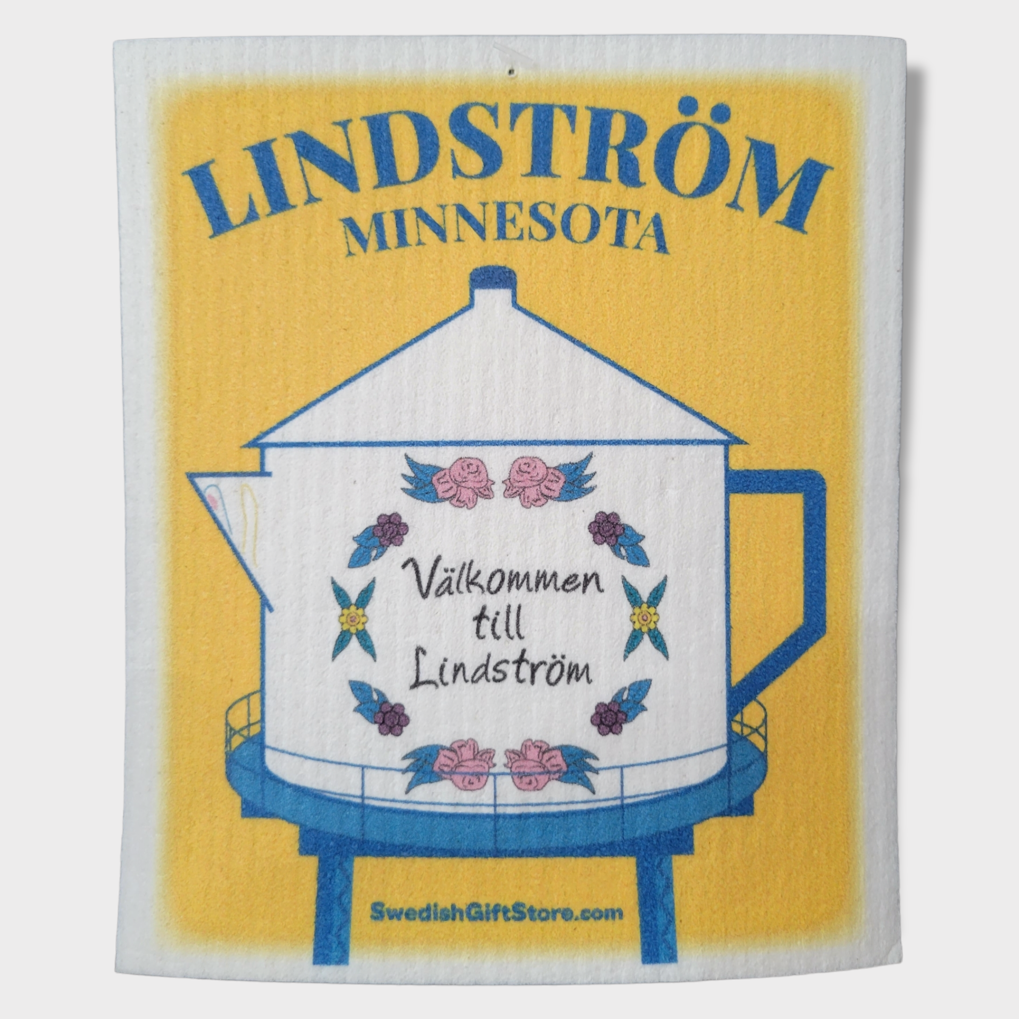 Dish Cloth: Lindstrom Water Tower