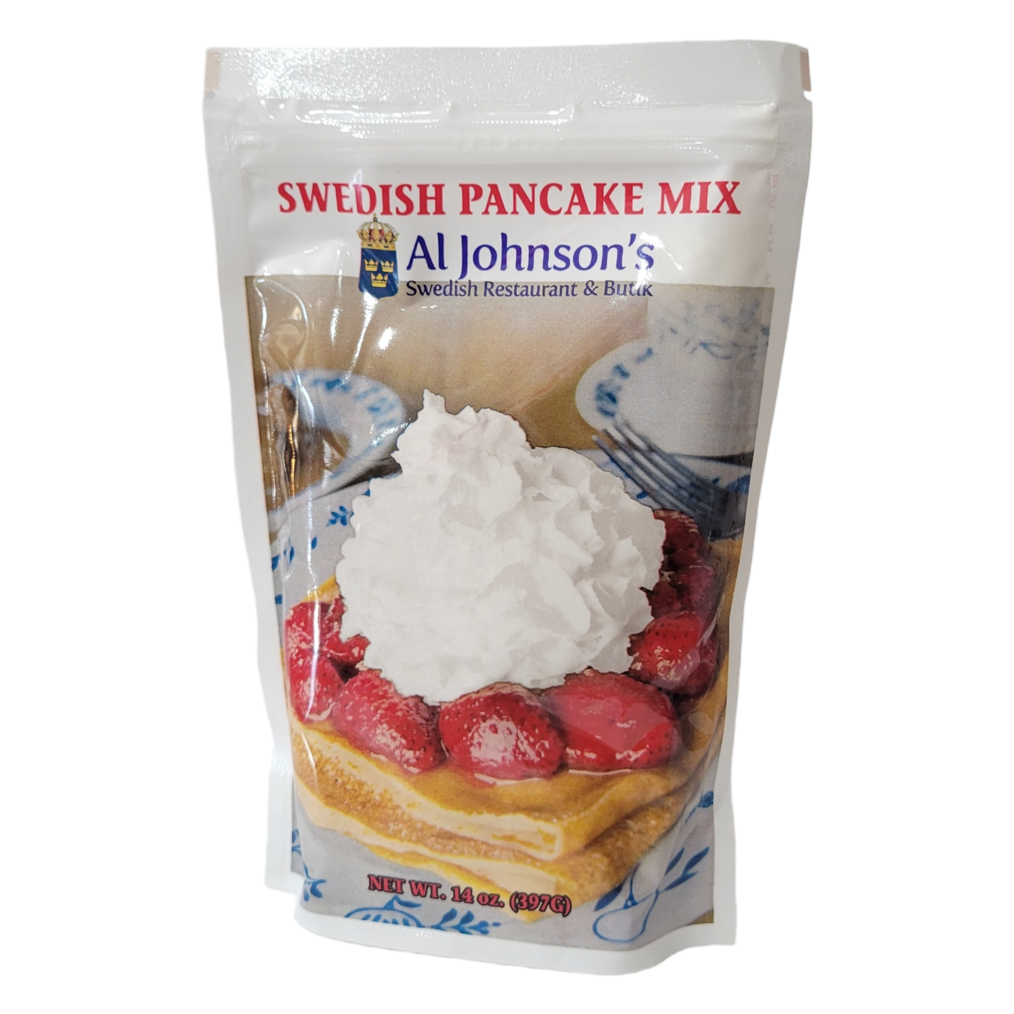 Food: Swedish Pancake Mix Al Johnson's