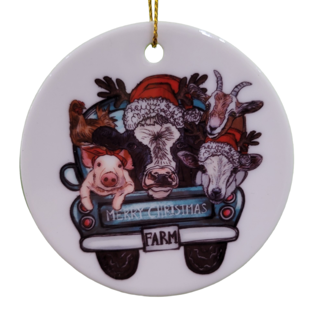 Ornament: Christmas Farm