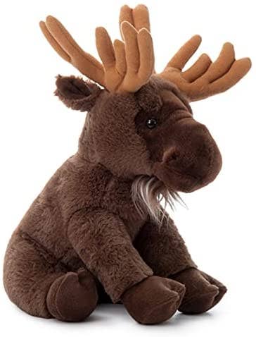 Plush: 12" (30cm) Wild Onez Moose Sitting