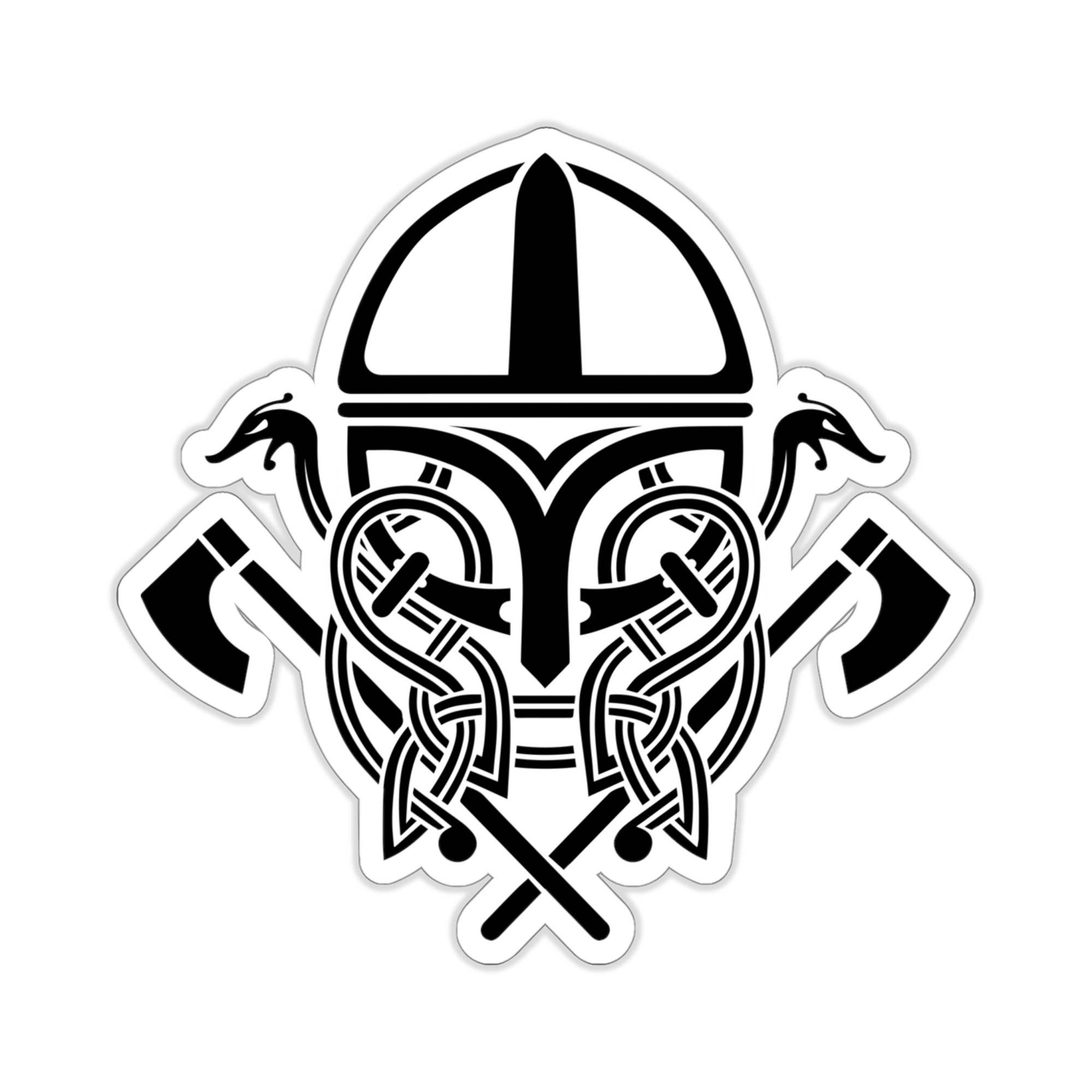 Sticker: Viking Battle Helmet Sticker
