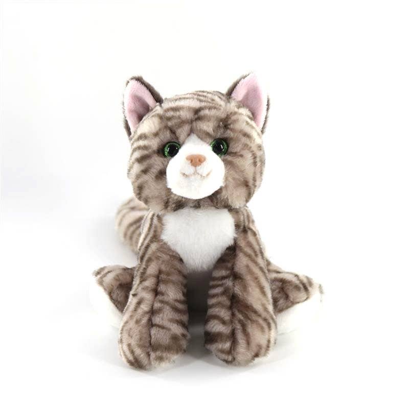 Plush: Tabby Cat Grey 9"