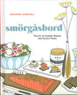 Cover of "Book: Smorgasbord by Johanna Kindvall the Art of Swedish Breads and Savory Treats," showing illustrated Swedish food, bread, fish, drinks, and classic smörgåsbord recipes arranged on a festive table.