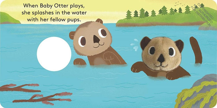 Book: Baby Otter (Finger Puppet Book)