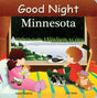 Children sitting by a window with snow outside, a hockey stick and skates beside them, capture the essence of Good Night Minnesota by Adam Gamble & Joe Veno, reminiscent of the Saint Paul Winter Carnival.